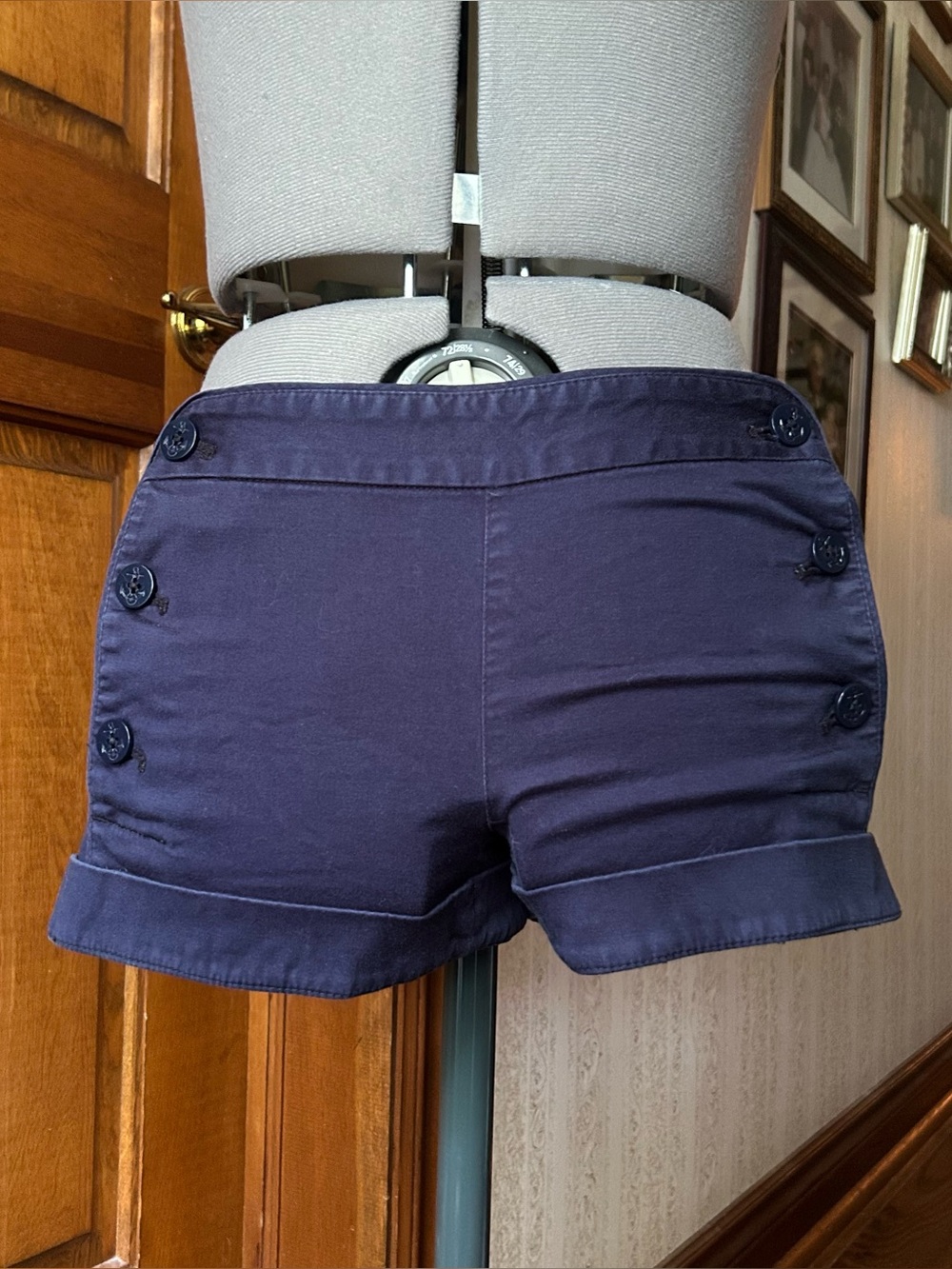 Talula by Aritzia Navy Mini Shorts